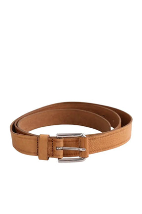 Ceinture en cuir Maje Camel en Cuir, taille S - Seconde Main