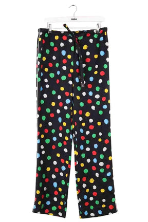 Pantalon droit Louis Vuitton Multicolore en Soie, taille M - Seconde Main