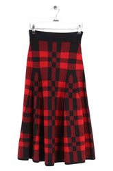 Jupe Ralph Lauren Rouge en Laine, taille XS - Seconde Main