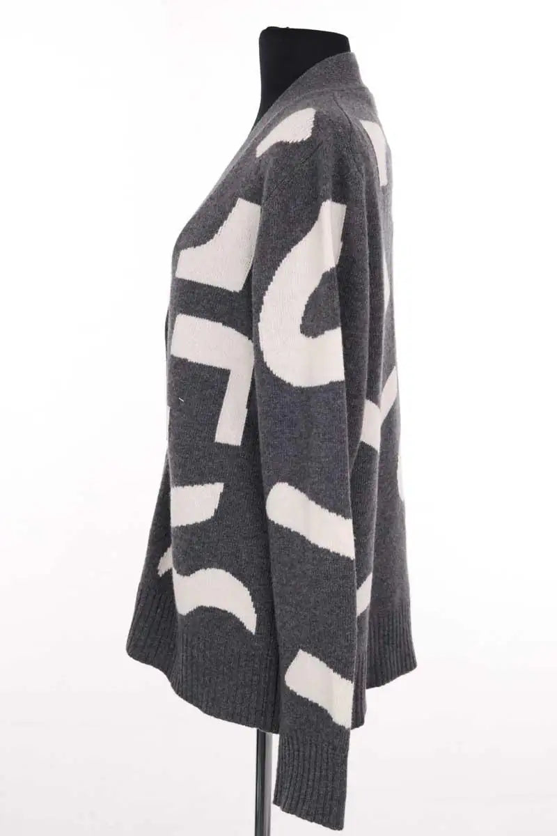 Cardigan Officine Générale Gris en Laine