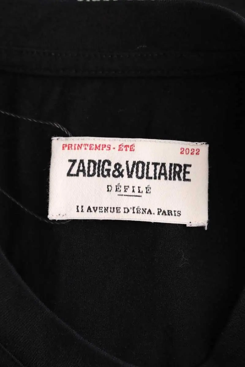 T-shirt Zadig & Voltaire Noir en Coton