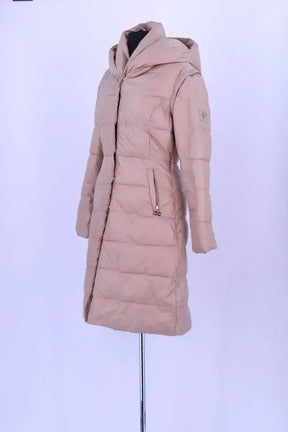 Doudoune Elisabetta Franchi Beige en Synthétique