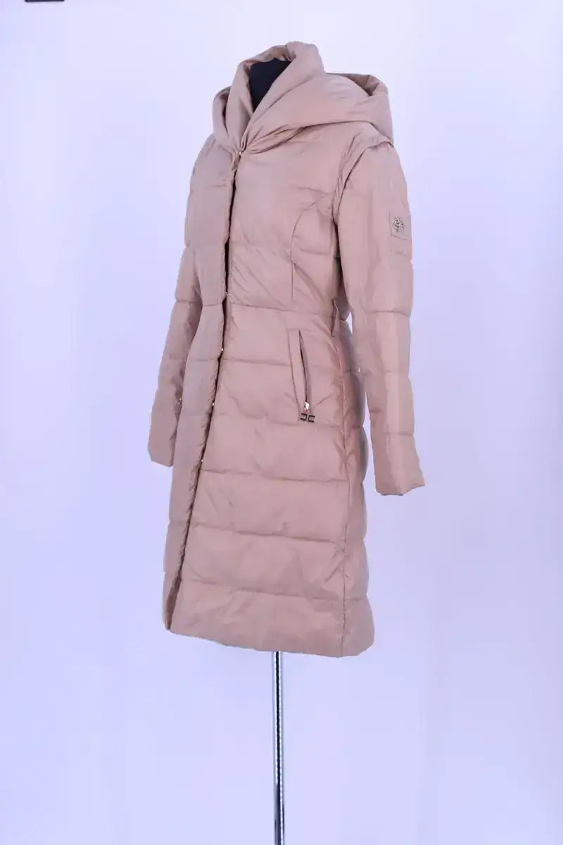 Doudoune Elisabetta Franchi Beige en Synthétique
