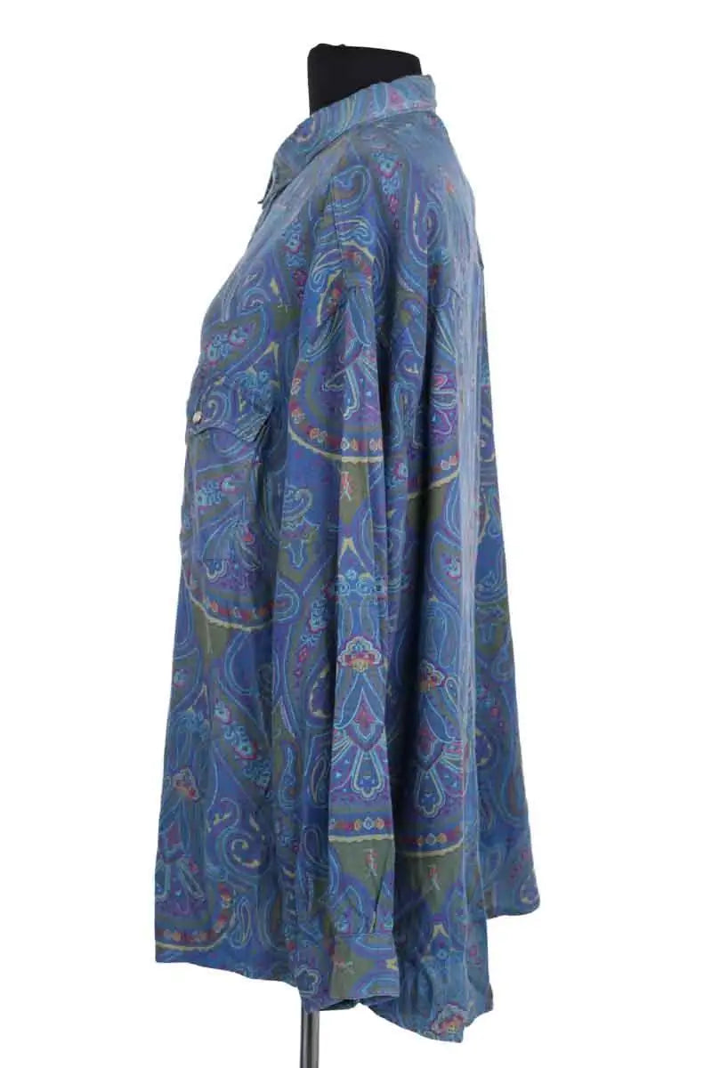 Chemise Yves Saint Laurent Bleu en Coton