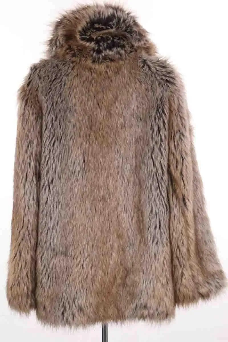 Manteau Zadig & Voltaire Faune Beige en Fausse fourrure
