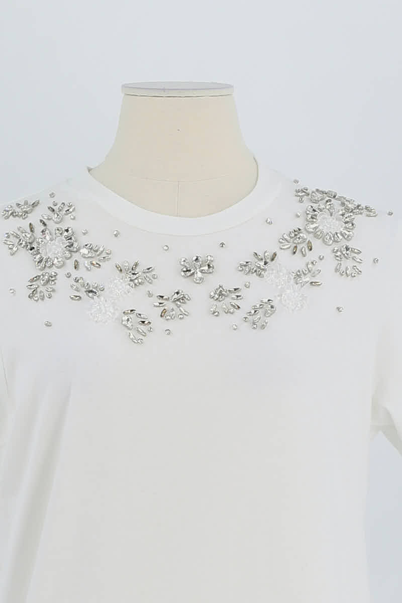 T-shirt Maje  Blanc