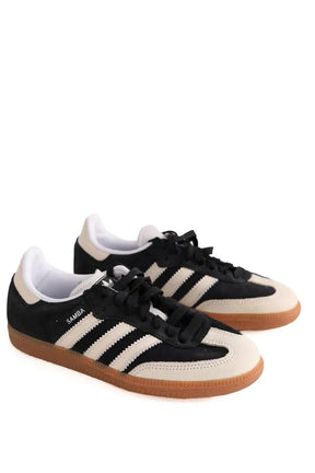 Baskets Adidas Samba Noir en Cuir