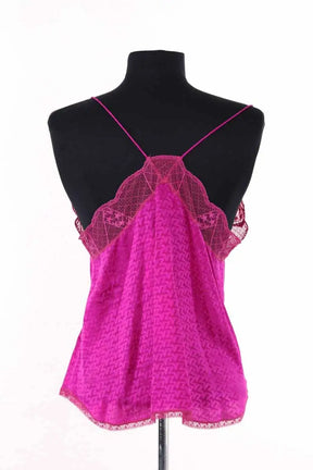 Top sans manche Zadig & Voltaire Violet en Soie