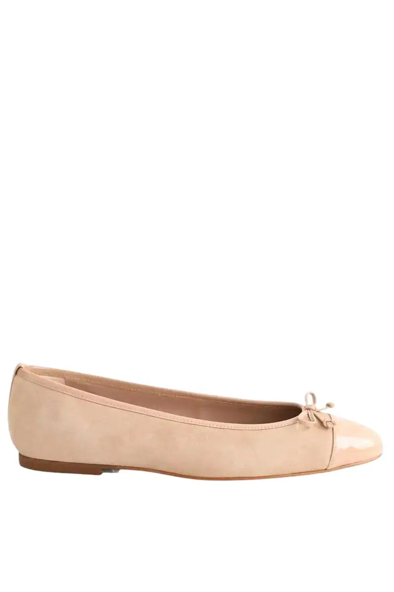 Ballerines LK Bennett Kara Beige en Daim, taille 41 - Seconde Main