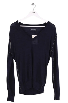 Pull Zadig & Voltaire Marine en Laine, taille M - Seconde Main