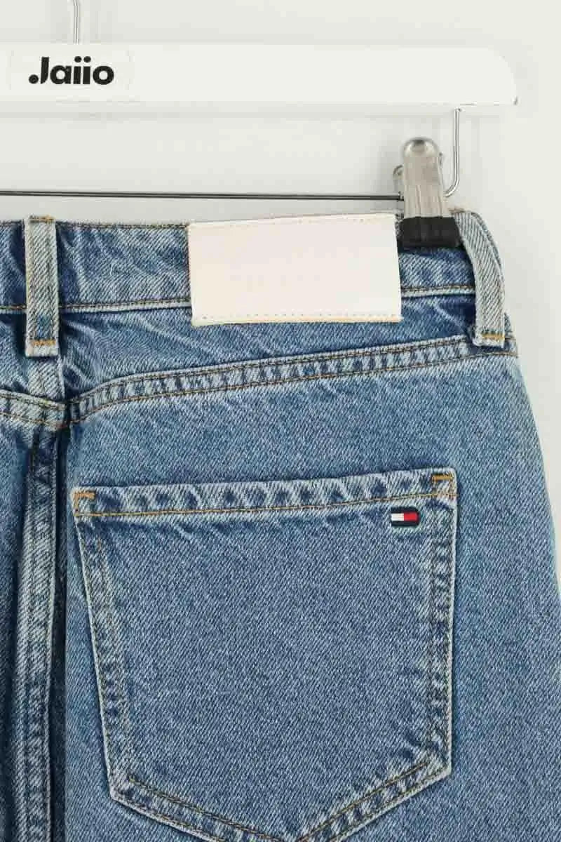 Jupe Tommy Hilfiger Bleu en Coton