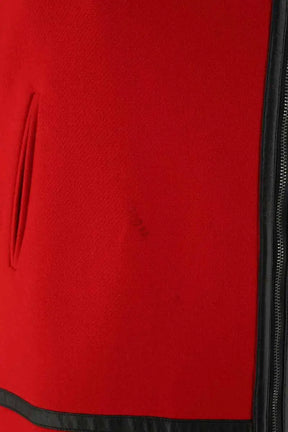 Manteau Gerard Darel Rouge en Laine