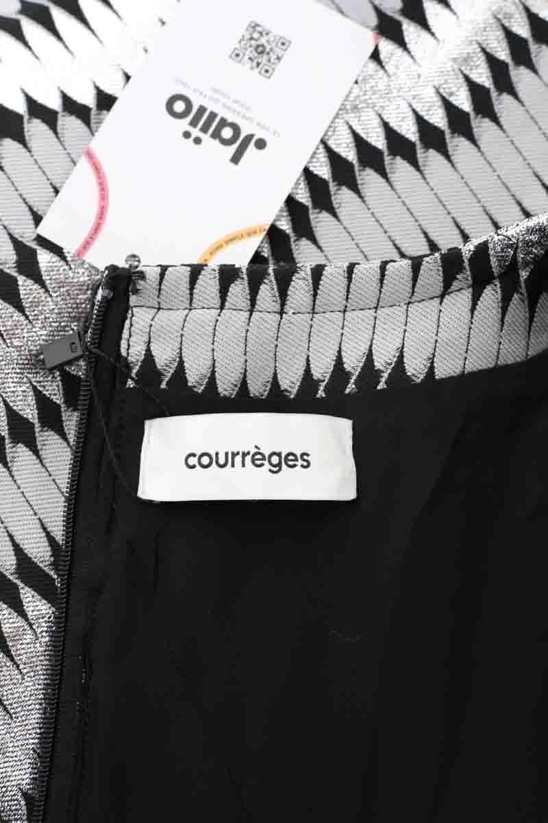 Mi-longueur Courrèges  Argent