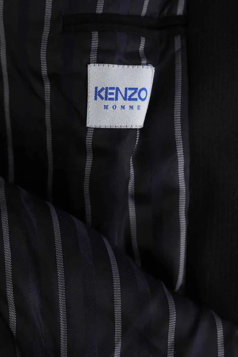 Costume Kenzo Noir en Laine
