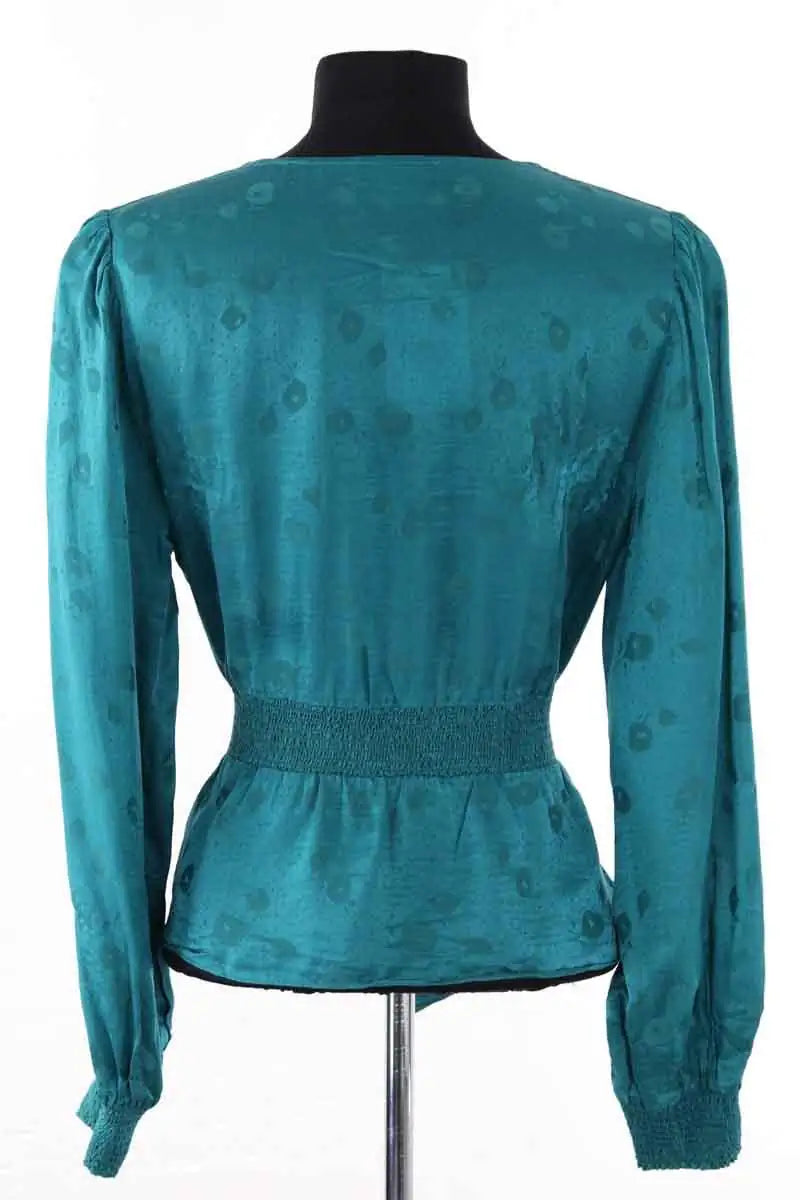 Blouse The Kooples Bleu en Viscose