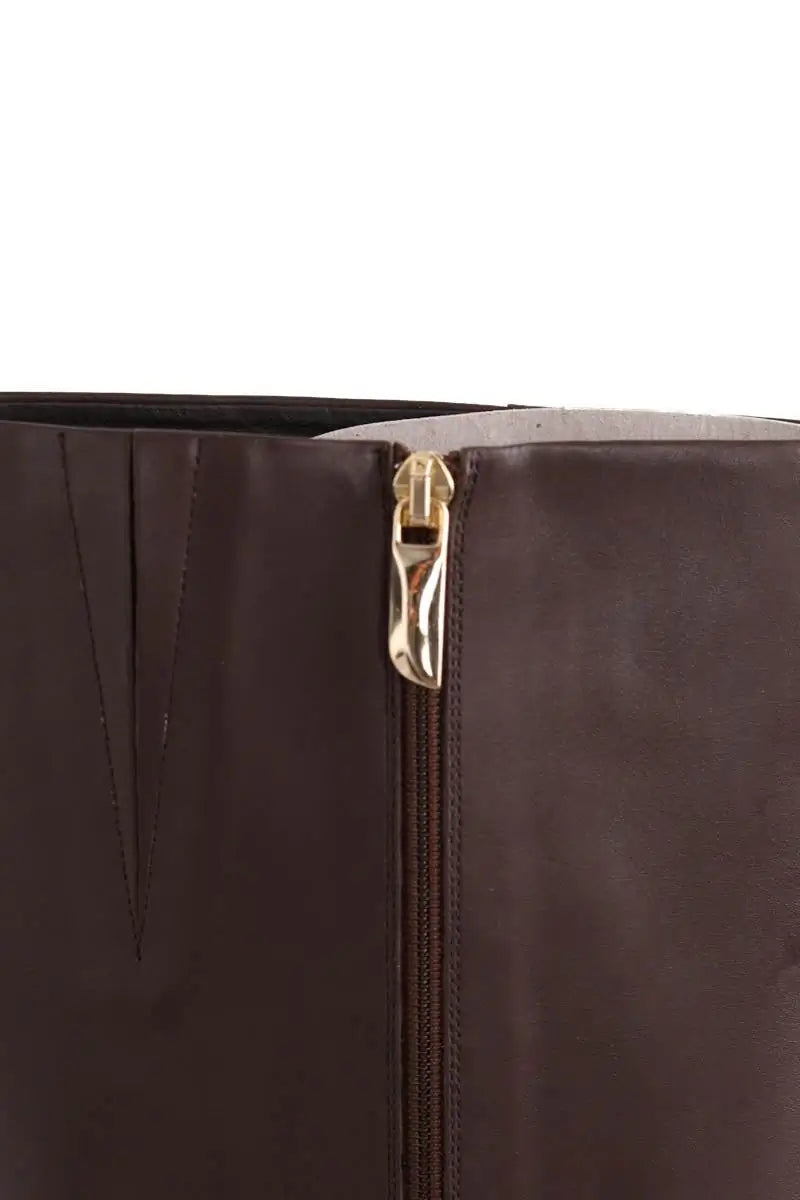Bottes LK Bennett Margarite Marron en Cuir