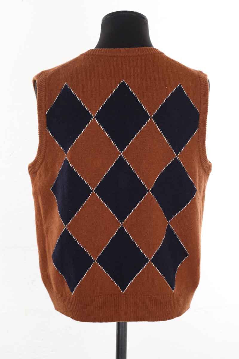 Gilets Lacoste  Marron