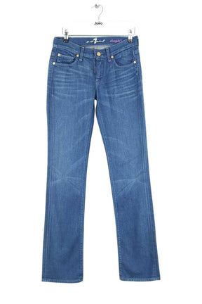 Droit 7 For All Mankind  Bleu
