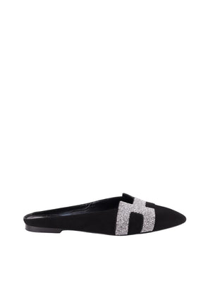 Ballerines Hermès  Noir