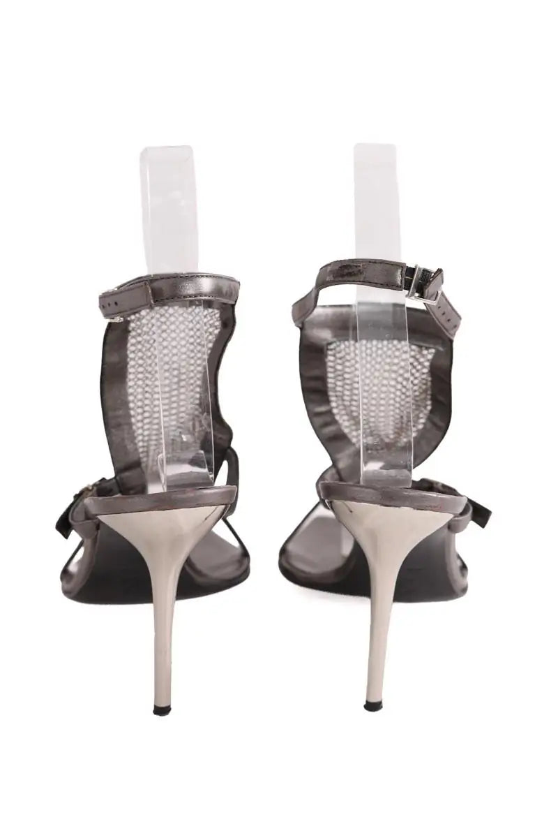 Talons Paco Rabanne Argent en Plastique