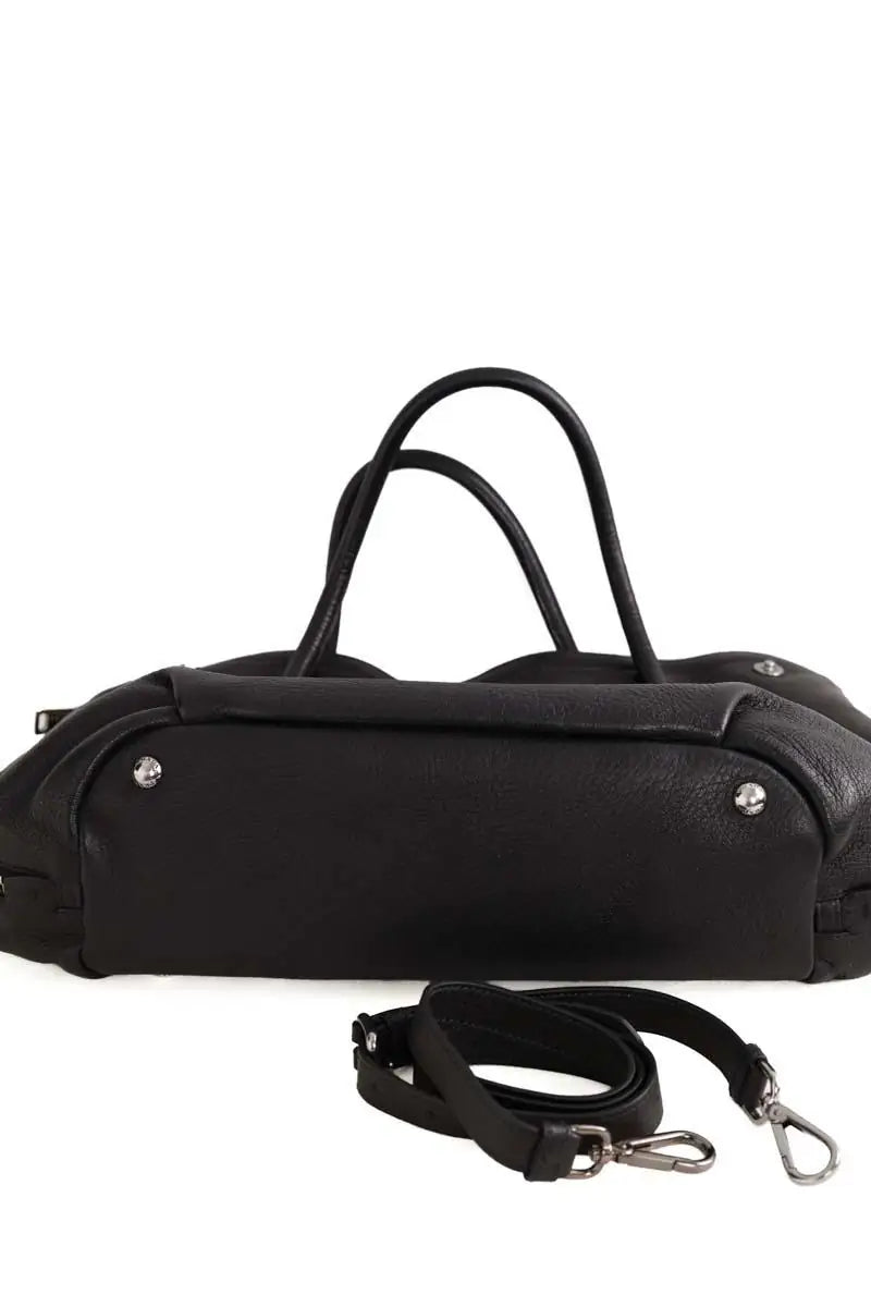 Cabas Prada Noir en Cuir