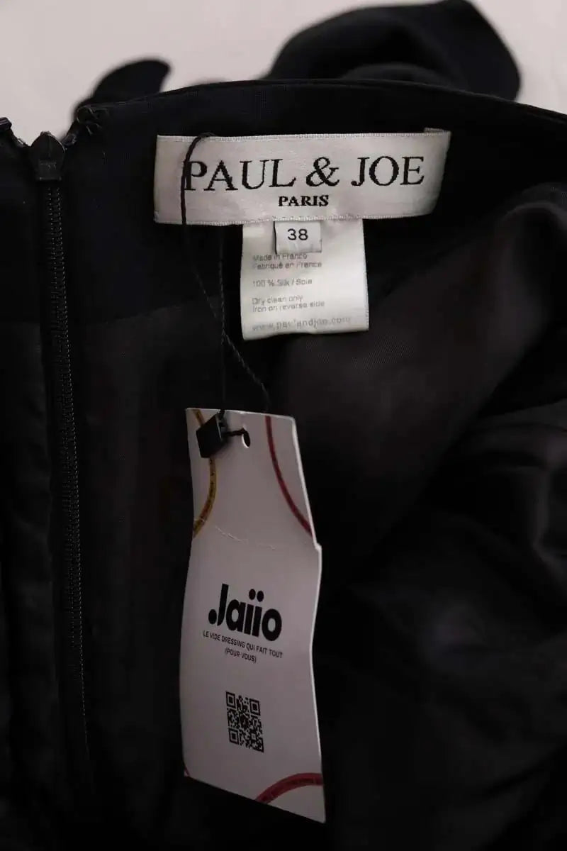 Robe Paul & Joe Noir en Soie