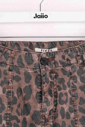 Pantalon FIVE Marron en Coton