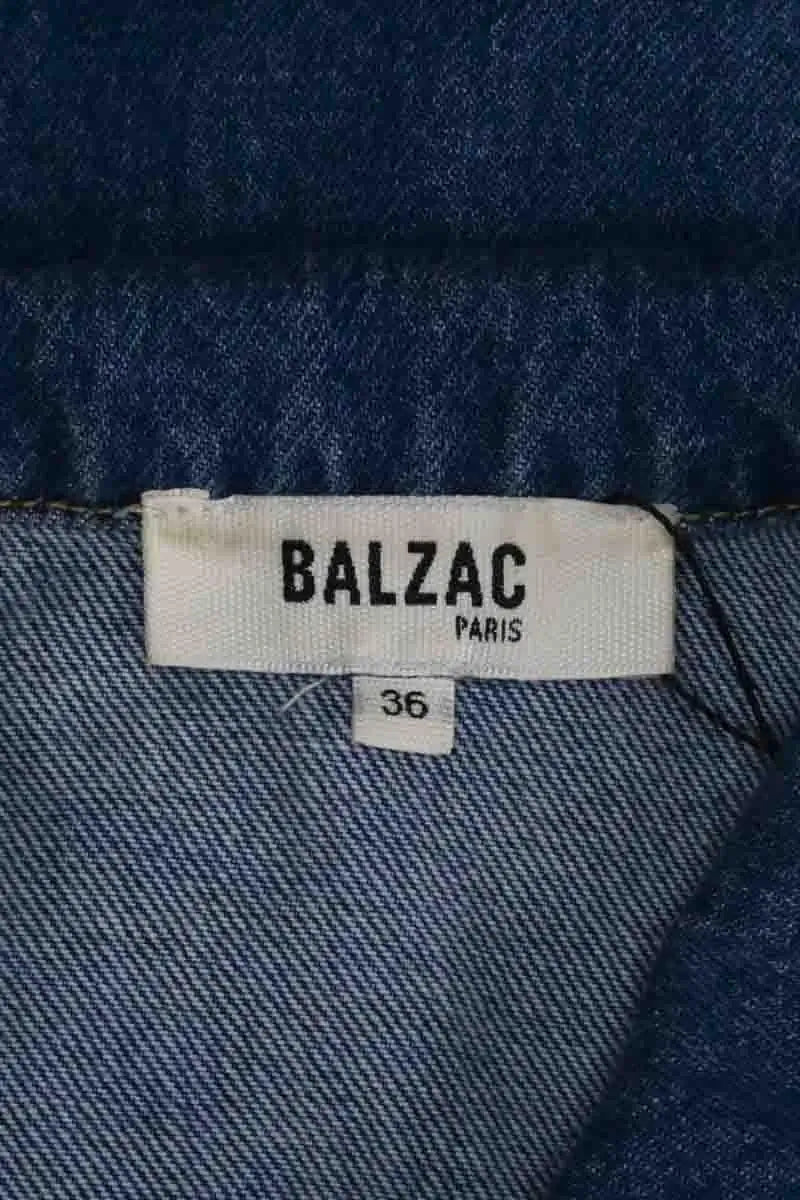 Veste Balzac Bleu en Coton