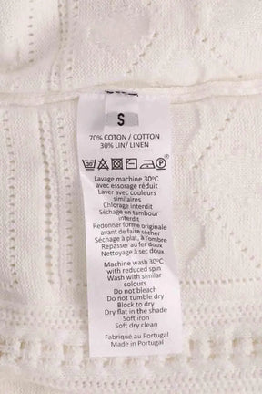 Chemise Maison Montagut Ecru en Coton