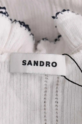T-shirt Sandro Blanc en Viscose