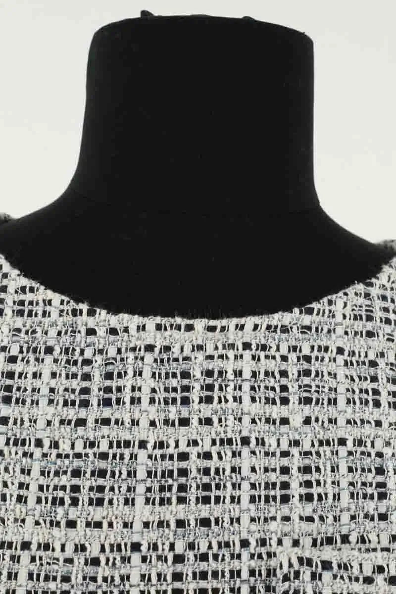 Robe Maje Blanc en Synthétique