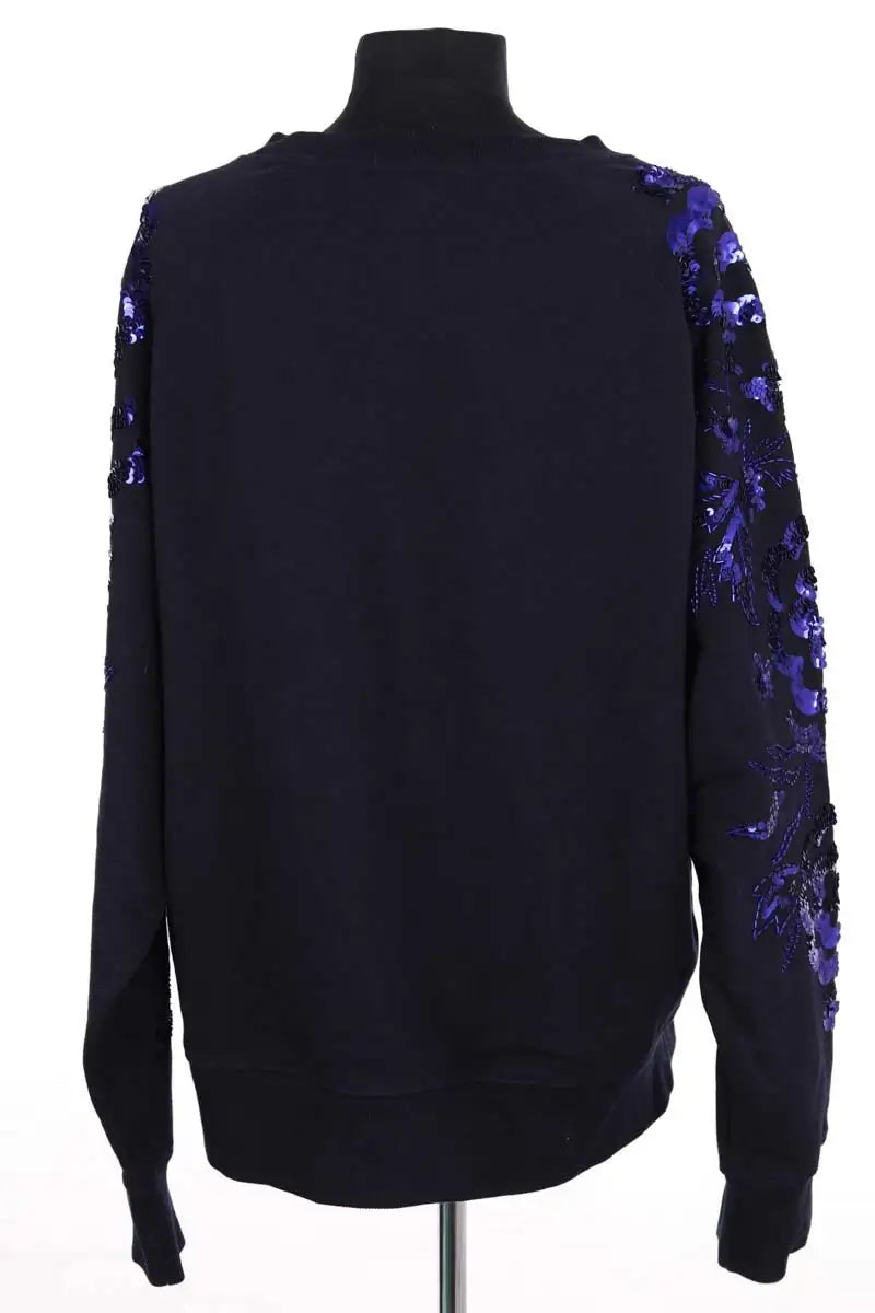 Sweatshirt Essentiel Antwerp Marine en Coton