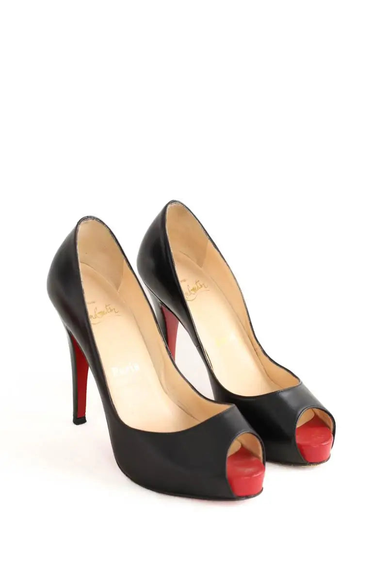 Escarpins Christian Louboutin Authentiques - Talons Hauts Rouge - Taille US 10.5 - Neuf Avec Boîte - Dessus En Daim