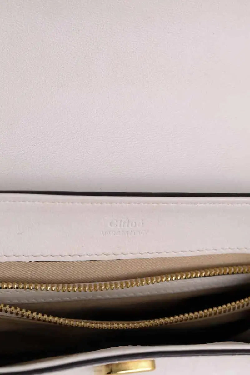 Sac à main Chloé Chloe C Blanc en Cuir