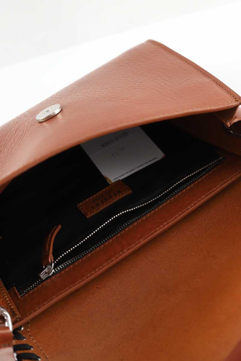 Sacs à bandoulière Herbert Frère Soeur  Marron