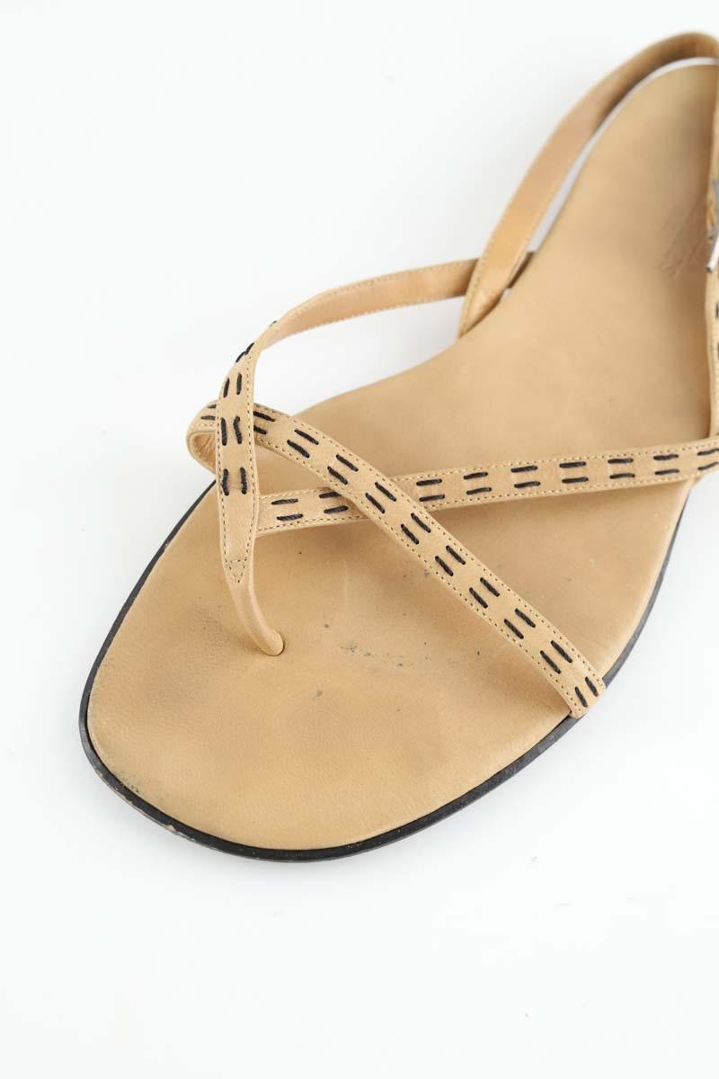 Sandales Hermès  Camel