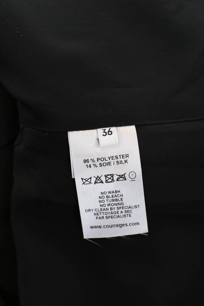 Mi-longueur Courrèges  Argent