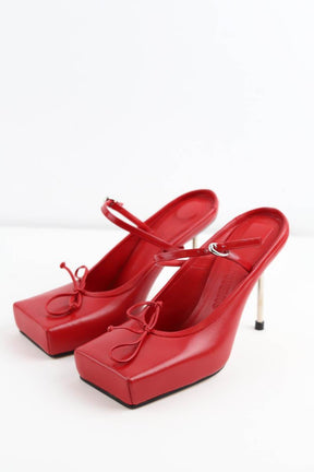 Talons Jacquemus  Rouge
