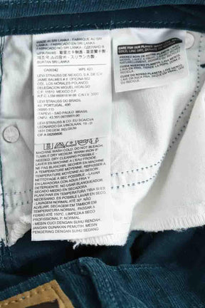 Droit Levi's  Bleu