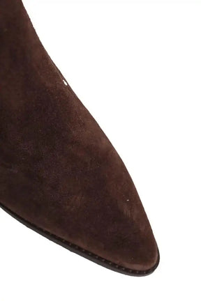 Boots LK Bennett Jolene Marron en Daim