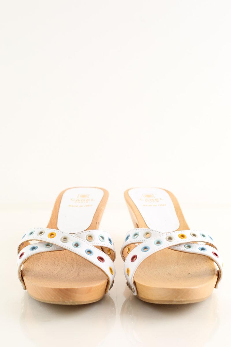 Sandales Carel  Blanc