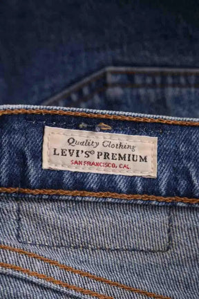 Mini short Levi's Bleu en Coton