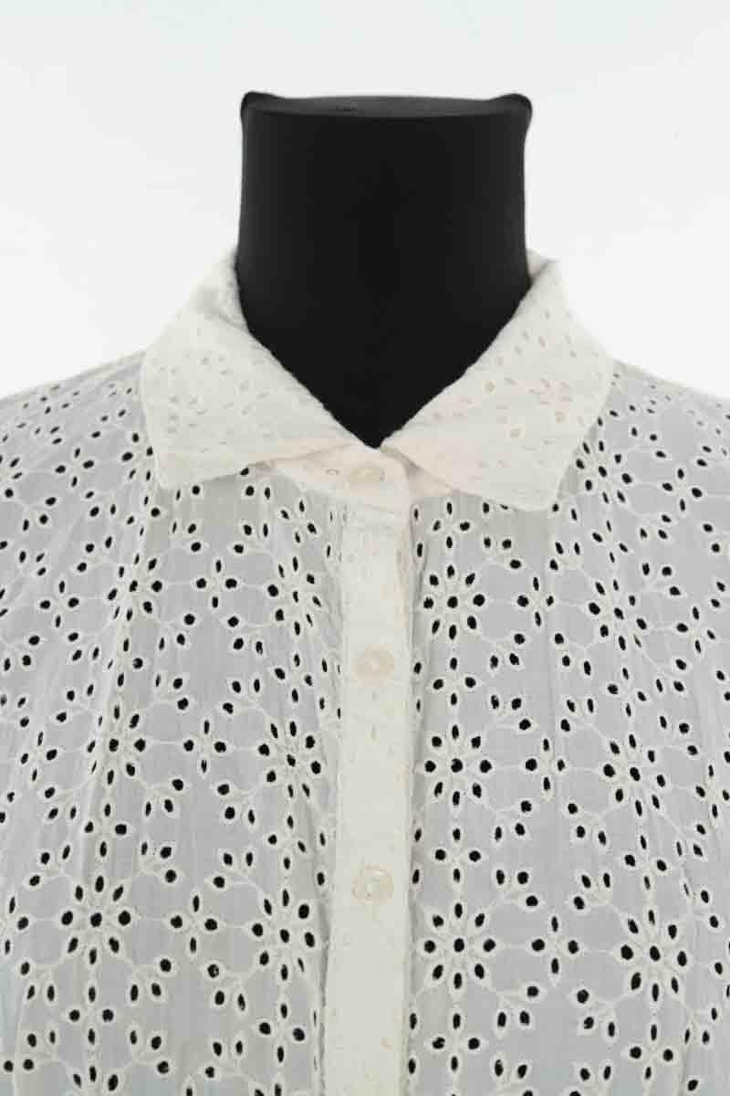 Mi-longueur Bash  Blanc