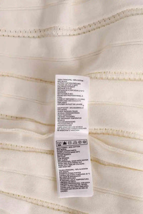 Robe Ba&Sh Blanc en Coton