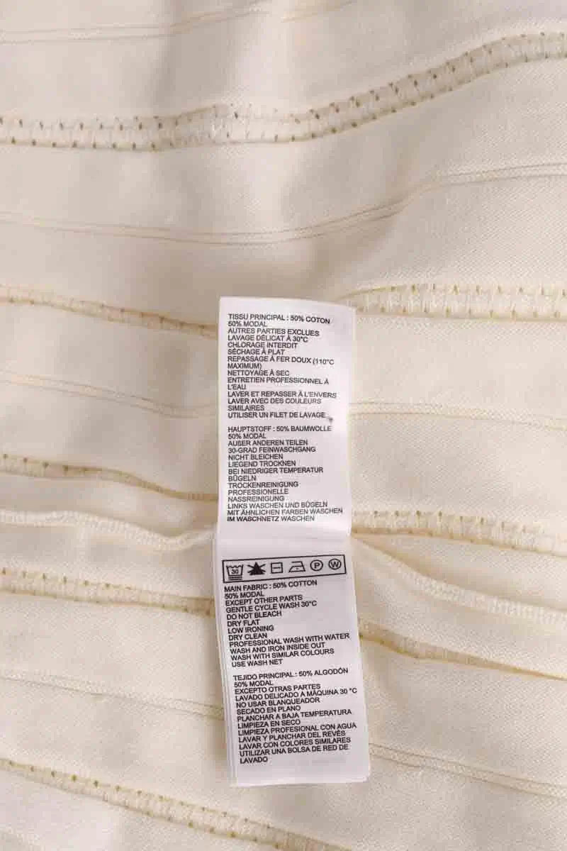 Robe Ba&Sh Blanc en Coton
