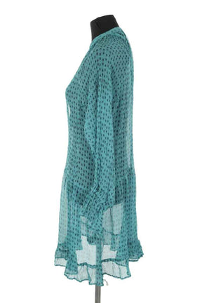 Mini Antik Batik  Bleu