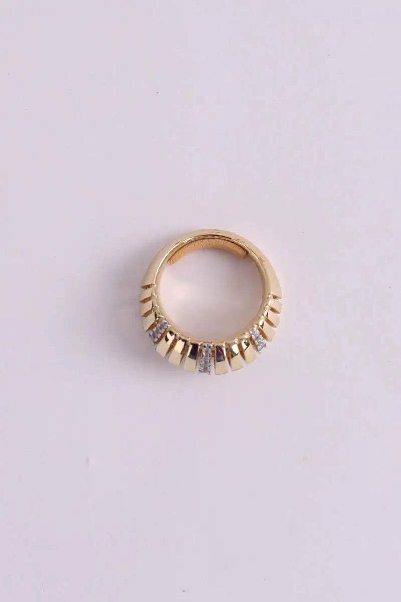 Bague APM Monaco Doré en Métal