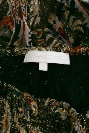 Pantalon droit Vanessa Bruno Doré en Soie