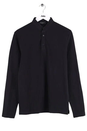 Polo The Kooples Noir en Coton, taille S - Seconde Main