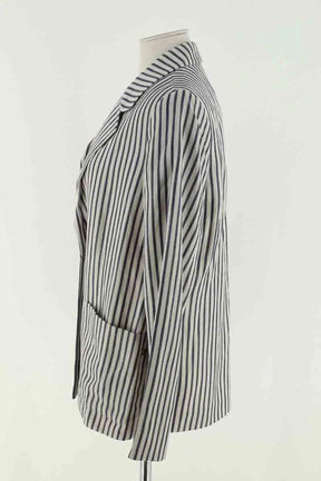 Blazer Tommy Hilfiger Blanc en Synthétique